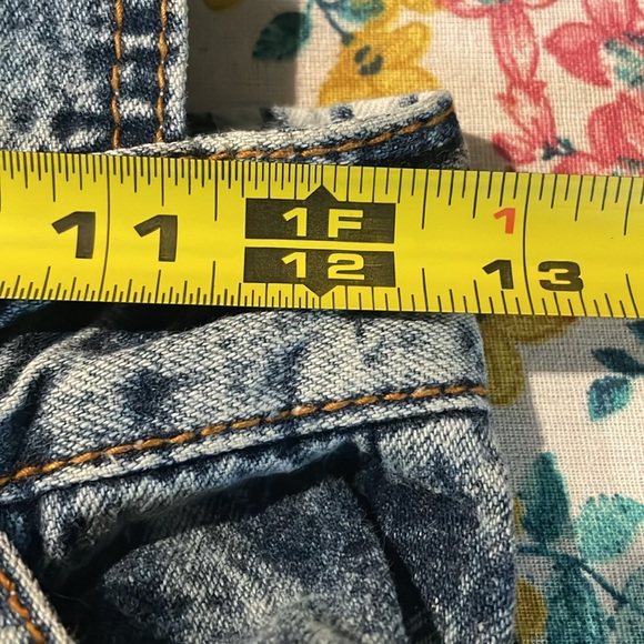 Vintage Breaker Sportswear Acid Wash 80’s-90’s Overalls Size 5 - Picture 9 of 14